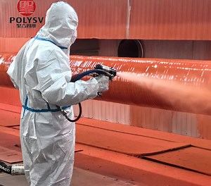 [Hot Item] Chemical Plant Polyurea Lining - 100% Solids, Rapid Cure Spray Application