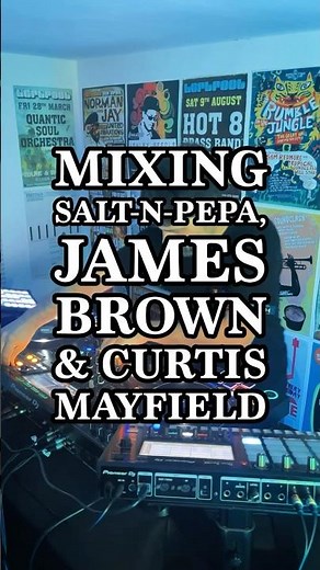 Mixing Salt-N-Pepa, James Brown & Curtis Mayfield 🎶
