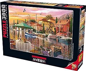 Anatolian Puzzle - Sunset Harbour, 3000 Piece Jigsaw Puzzle, #4905