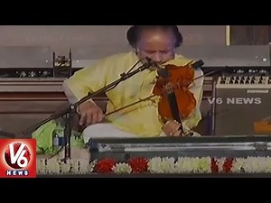 L Subramaniam Commemorates 9/11 Attack Victims With A Special Raga In New York | V6 USA NRI News