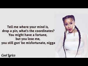 Cardi B - Be Careful (lyric video)