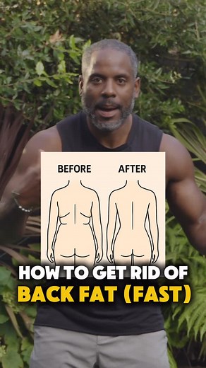 PMac - Online Coach on Instagram: "bAcK fAt FiX  Most people think endless cardio burns off back fat. Wrong. These 2 moves will help you strengthen and tone the muscles under the fat, so when your body fat lowers, your back looks tighter. You can’t spot reduce fat, but you can build muscle that shapes your body. Try these and thank me later."