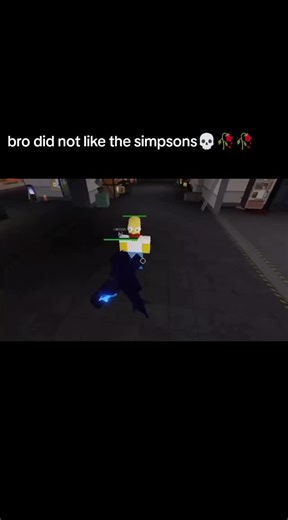 bro did not like the simpsons OG video by @NUKETUXON on youtube #kaijuparadise #roblox #simpsons #lanternshork #homer #fyp #meme