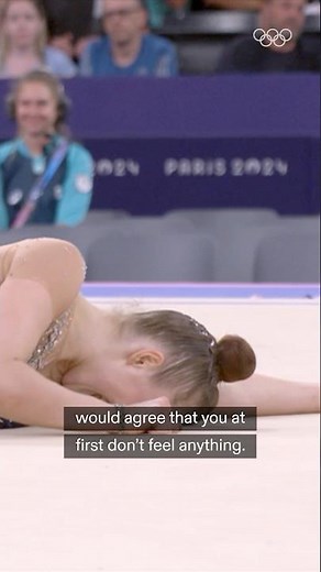 We asked Olympian & rhythmic gymnast Margarita Kolosov to relive her experience at #Paris2024 ❤️‍🔥