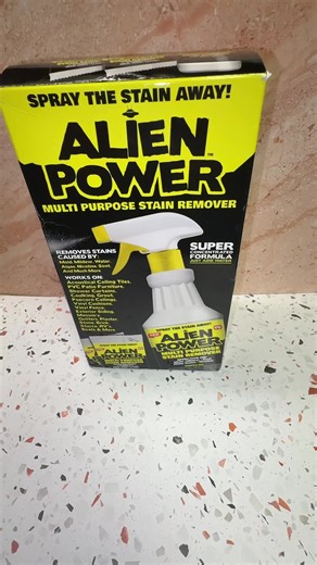 Check out this multi purpose stain remover!! #stainremover #alienpower #cleaner #multipurpose #vinylfencing