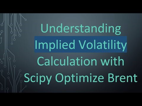 Understanding Implied Volatility Calculation with Scipy Optimize Brent