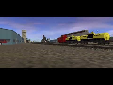 Santa Fe: 3XK4 (Trainz sim 2)