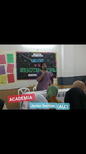 Parents Orientation of class I 2023 - 24 ACADEMIA Junior Section (ALC ) #academia #admissionopen #scholarship #welcome | ACADEMIA