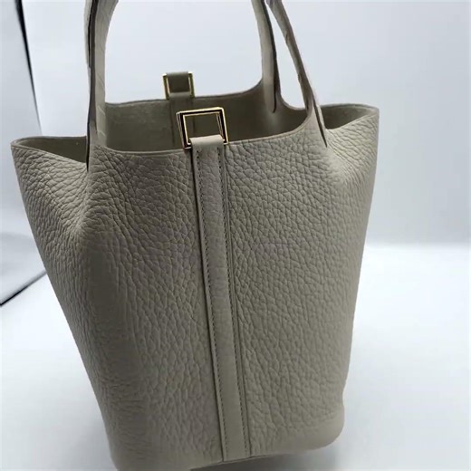 Hermès Picotin Lock Touch PM | Béton | Clémence x Matte Alligator | Gold Hardware | Stamp U