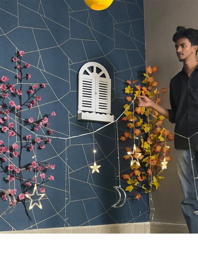 Moon and Star Decorative String Light