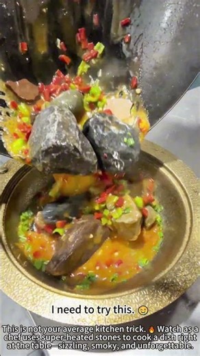 Cooking with Hot Stones – Chef’s Secret
