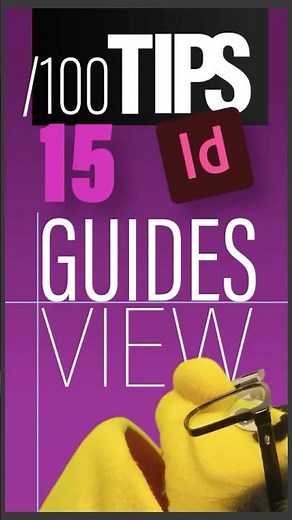 ¡Deja de ver guías todo el tiempo con este truco fácil! #indesigntutorial