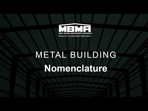 Metal Building Nomenclature