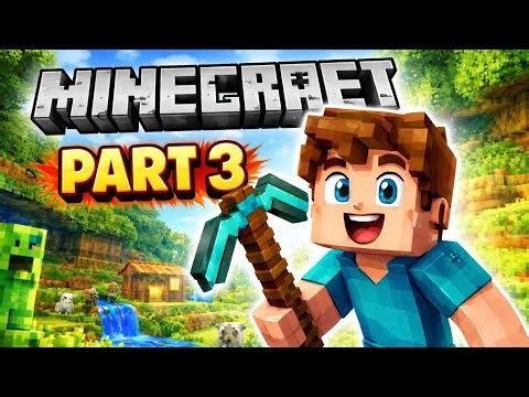 Minecraft part 3 please subscribe me