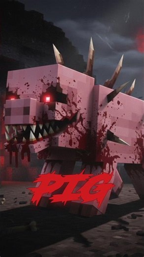 Different Versions Minecraft Pig #shorts #minecraft