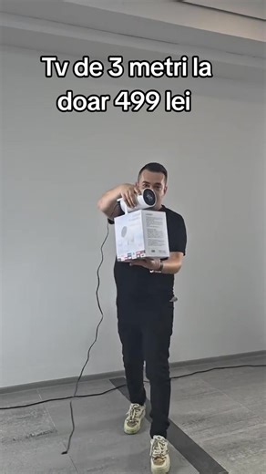 De ce să te limitezi la un monitor de 24 inch când poți avea un perete întreg? 🚀 Cu noul videoproiector portabil de la Taktic, ai setup-ul de gaming și cinema oriunde te duci. Vine cu 2 controllere incluse și sistem Android 11, deci ești gata de joacă în 2 minute! 🔥 Suport 4K și Wi-Fi 6 pentru zero lag 🔥 Rotație 180° - joacă-te sau uită-te la seriale direct pe tavan 🔥 Super portabil – încape în orice rucsac Upgradează-ți camera și transformă fiecare seară într-o experiență premium. 🍿 | Zana