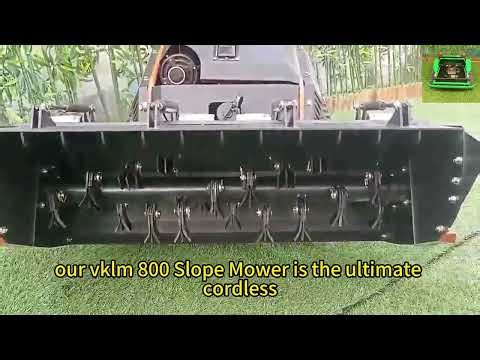 best price RC track-mounted weeder made in China