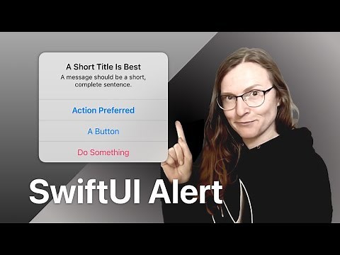 How to Show SwiftUI Alerts with Buttons, Textfields and Error Messages