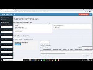 Stroop Scoring Application Video 2 New Session