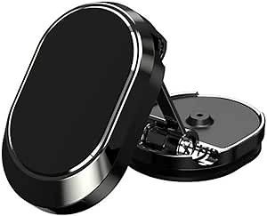 Magnetic mobile phone bracket, foldable and adjustable rubidium magnetic strong magnetic mobile phone bracket, rotatable mobile phone navigation bracket, mobile phone bracket for indoor office