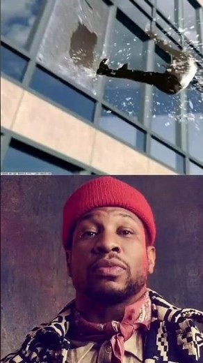 Jonathan Majors Fell Through a Window on Set and the Entire Crew Walked Out 😳💀 #shorts