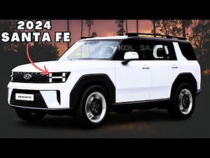 NEW 2024 Hyundai Santa Fe Redesign || The Unbelievable Upgrades!