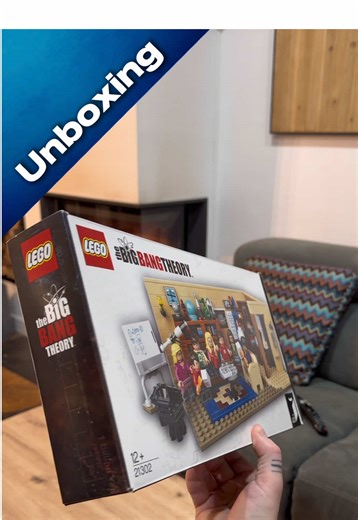 Unboxing 📦 Lego Ideas #21302 🧱 The Big Bang Theory 🧬 #thebigbangtheory #lego #unboxinglego #tbbt