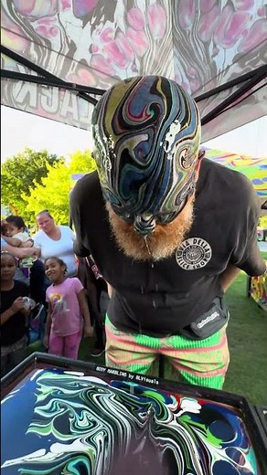 Hydro Dipping his Bald Head