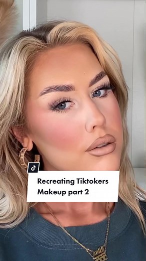 Replying to @User146746686 Recreating tiktokers makeup !! Next we have Cariad Ryan - the queen of underpainting✨ #recreatingmakeup #underpainting #mattemakeup