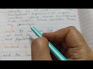 Which organisation publishes the Human Development Report and what criteria does it use to compare .