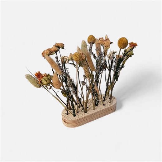 Dried Flower Stand | Mother’s Day Gift | Topographic Maple - Etsy