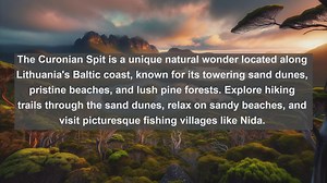 Exploring Lithuanias Natural Beauty: Top 10 Must-Visit Landscapes