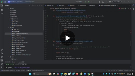 #machinelearning #ai #recommendationsystem #python #react #fastapi #datascience #projects #opensource #github | Subham Swain