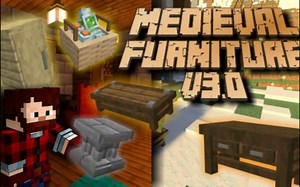 [优质模组推荐]我的世界史诗级家具中世纪模组V3.0汉化版(附下载链接+浏览地图)