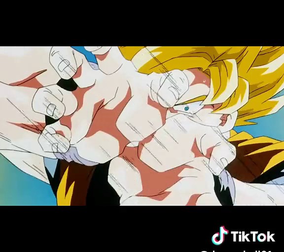 Goku ssj vs Cell #animes #dragonball #goku #cell #otaku