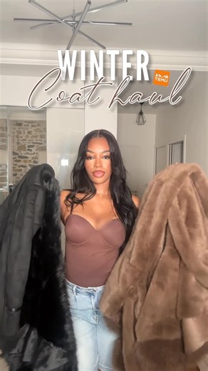 Charmaine 🇨🇲 on Instagram: "Des manteaux de qualité et pas cher pour l’hiver ❄️ Prix vente flash pour les nouveaux utilisateurs de l’appli uniquement 🔥 Pour en profiter : @temu @temu_france 1) Télécharge l’appli #TEMU (lien ci-dessous et dans ma bio) 2) Entre le code dzq8368 dans la barre de recherche en haut 🌐 https://app.temu.com/k/eloia40hroj #haul #publicite"