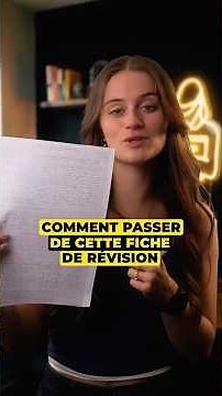 How to go from this revision sheet to this in seconds? 📚👩‍💻