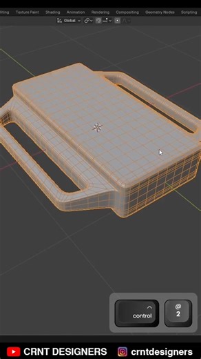 Blender Modeling - BM65 #blendermodeling #3dmodelingtutorial #shorts #hardsurfacemodeling