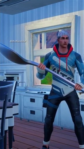 JUST A SPOON 🍦🥄 #fortnite #meme #foryou #comedy