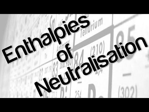 Enthalpies of Neutralisation