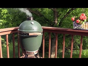 BGE Basics Big Green Egg Smoking Setup