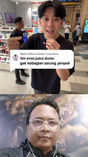 WILLIE BORONG PARFUM SULTAN BUAT TIM EVOS JUARA DUNIA GAK DAPAT SARUNG JEMPOL FF