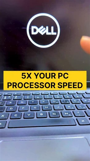 Ilyas Byahatti | Tech x Personal Branding Coach on Instagram: "How to Boost processors speed on windows PC!"
