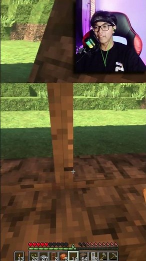 Bikin Rumah Beton FF di Minecraft tapi Berpintu #shorts