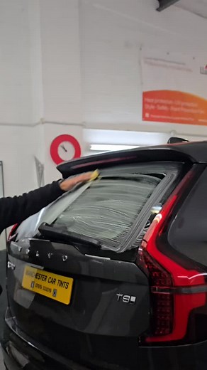 Volvo Xc90 Facelift Model Part 2 Rear Window Tint - - - #work #reels #volvo | Manchester Car Tints