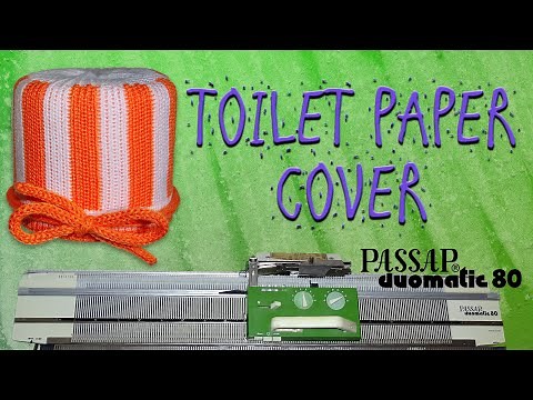 Everyone Can Do This! Knitted Toilet Paper Roll Cover