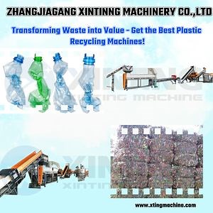 [Hot Item] Pet Plastic Bottle Labeling Washing Recycling Machine Line Pet Flakes Washing Line