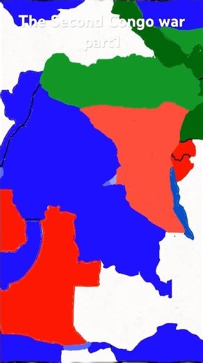 The Second Congo war part 1 #flipaclip #map #history