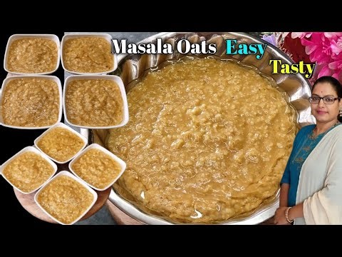 बिना सब्जियों के मजेदार मसाला ओट्स कैसे बनाये Tasty Masala Oats Recipe l Masala Oats l Oats Recipe