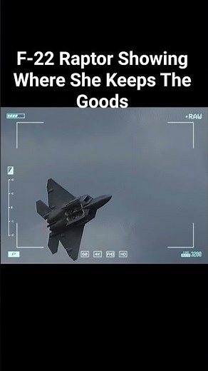 F-22 Raptor Bomb Bay Doors Open #f22 #aviation #airshow #bomb #usaf